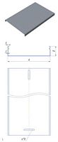 картинка Крышка для лотка перфорированного 200x50x3000 от магазина Интерком-НН