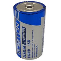 картинка Robiton LR20/D элемент питания (батарейка) Alkaline, номинальное напряжение 1,5 В от магазина Интерком-НН