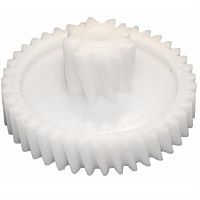 картинка Шестерня средняя D=66/23, H=32/14, d=7мм, 9 и 41 косых зубьев в одну сторону для мясорубки Zelmer от магазина Интерком-НН