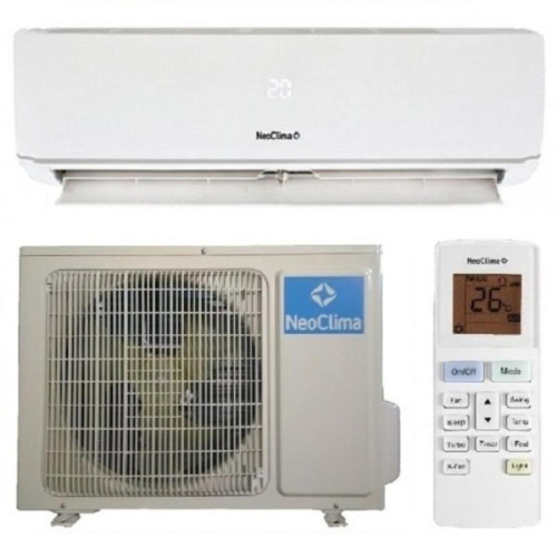 картинка Сплит-система NeoClima NS/NU-HAX07R кондиционер, тепло/холод, 2,35/2,25 кВт от магазина Интерком-НН