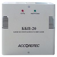 картинка AccordTec ББП-20 Блок бесперебойного питания 12В, 2А от магазина Интерком-НН