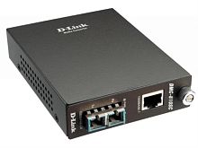 картинка DMC-810SC D-link Медиаконвертер 1 порт 1000Base-T(1Gb) 2 разъема SC, 2 волокна одномодовых 10км от магазина Интерком-НН