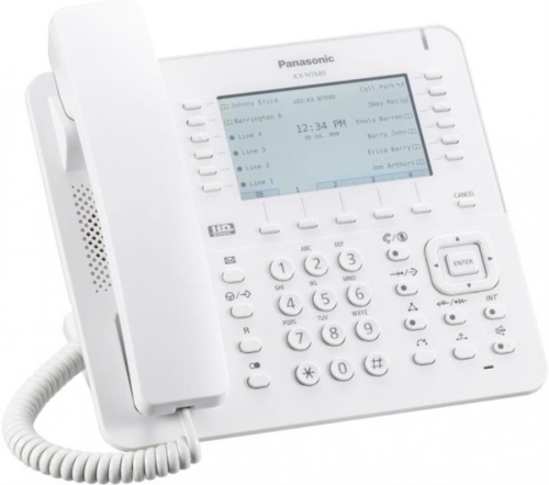 картинка Телефон IP Panasonic KX-NT680RU белый от магазина Интерком-НН фото 10