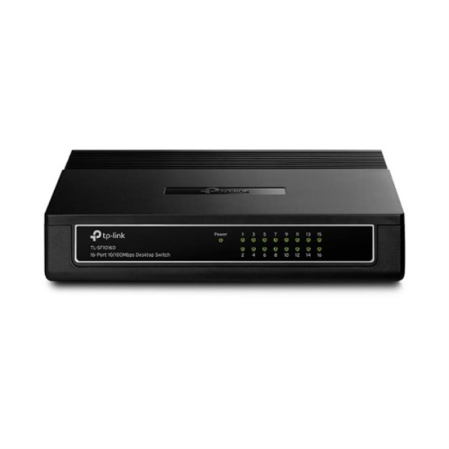 картинка TP-Link TL-SF1016D неуправляемый коммутатор с 16 портами 10/100 Мбит/с   от магазина Интерком-НН