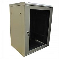 картинка Шкаф настенный 19", 15U, (530*450*729) цвет серый от магазина Интерком-НН
