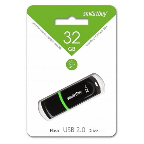 картинка Память USB 32Gb Smart Buy Paean черный 2.0 (SB32GBPN-K) от магазина Интерком-НН