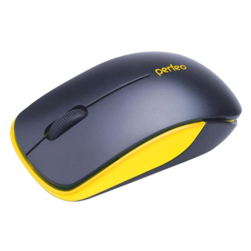 картинка Perfeo PF-763-WOP-B/Y Мышь беспроводная ASSORTY PF_4612 (черно-желтая)  от магазина Интерком-НН