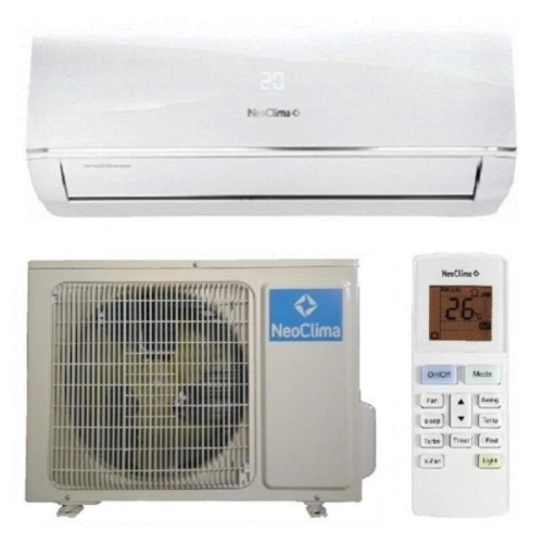 картинка Сплит-система NeoClima NS/NU-HAX09RWI инверторный кондиционер, тепло/холод, 2.5/2.65 кВт от магазина Интерком-НН
