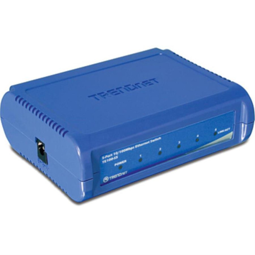 изображение TRENDnet TE100-S5 5-портовый коммутатор 10/100 Мбит/с магазин Компании Интерком-НН картинка TRENDnet TE100-S5 5-портовый коммутатор 10/100 Мбит/с от магазина Интерком-НН