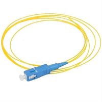 картинка Шнур оптический монтажный (пигтейл, pigtail) SC/UPC SM 0.9мм, 1.5м, 9/125мкм G652, одномодовый от магазина Интерком-НН