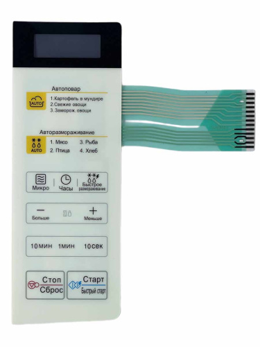 картинка LG MFM62638401 Сенсорная панель управления СВЧ MS2041F, MS2044F от магазина Интерком-НН