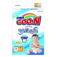 картинка GOON M Подгузники на липучках, 6-11кг, 64шт от магазина Интерком-НН