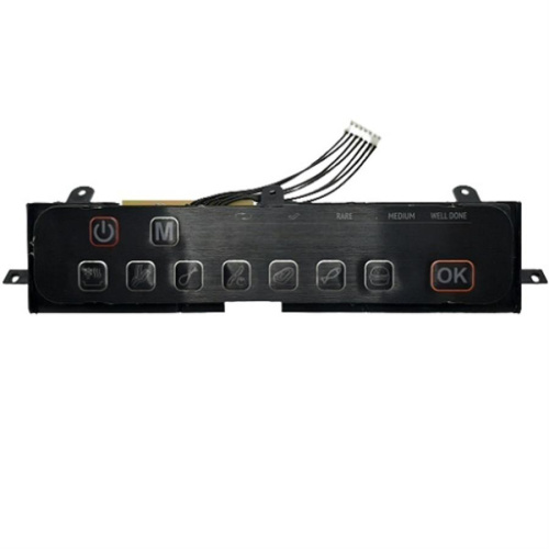 картинка Redmond RGM-M805-PUV1 плата управления (вариант №1 черный) с аппликацией в сборе для электрогриля  от магазина Интерком-НН