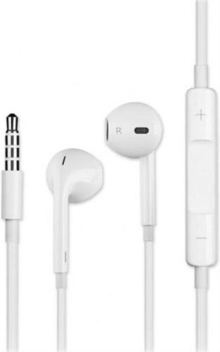 картинка Стерео гарнитура для iPhone/iPad/iPod (EarPods) 3,5мм белый (Deppa) 44134 от магазина Интерком-НН