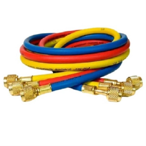 картинка CPS HS5 комплект заправочных шлангов (150см) для фреона R12, R22, R134a, R404A, R407C, R507 от магазина Интерком-НН