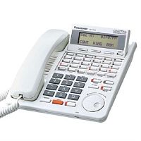 картинка Panasonic KX-T7433RU Б/У Системный телефон 24 кнопки, белый от магазина Интерком-НН