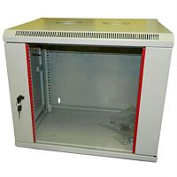 картинка Шкаф настенный 18U серия WM (570х600х901), разборный, серый Netko от магазина Интерком-НН
