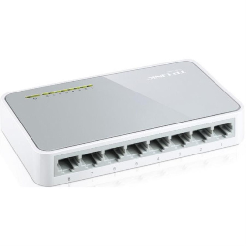 изображение Неуправляемый коммутатор TP-Link TL-SF1008D с 8 портами 10/100 Мбит/с магазин Компании Интерком-НН фото 2 картинка TP-Link TL-SF1008D неуправляемый коммутатор с 8 портами 10/100 Мбит/с от магазина Интерком-НН фото 2
