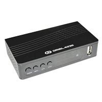 картинка Oriel 403D Ресивер DVB-T2/C приставка для приема цифрового телевизионного сигнала  от магазина Интерком-НН