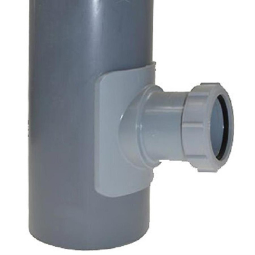 картинка McAlpine BOSSCONN 110-50-GR 110мм Х 50мм Врезка (адаптер) в канализационную трубу (пластиковая) от магазина Интерком-НН фото 2