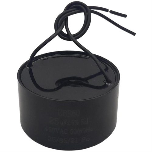 картинка Пусковой конденсатор CBB60 25мкф, 450В гибкие выводы для насосных станций от магазина Интерком-НН