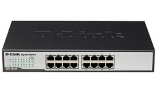 картинка D-Link DGS-1016D/GE Коммутатор с 16 портами 10/100/1000 от магазина Интерком-НН