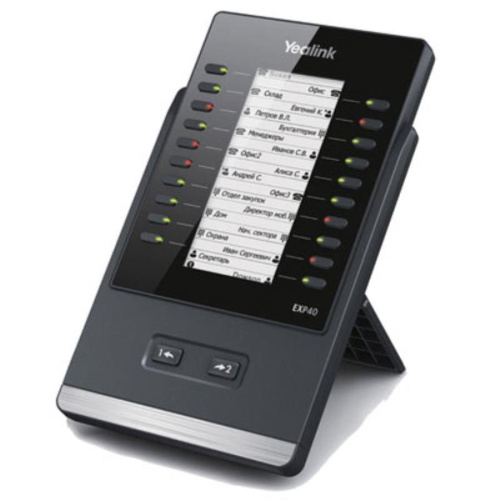 картинка Yealink EXP40 - модуль расширения c LCD-дисплеем для IP-телефона SIP-T46G и SIP-T48G от магазина Интерком-НН