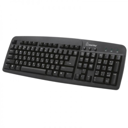 картинка SBK-108U-K Клавиатура SmartBuy проводная USB (черная) от магазина Интерком-НН