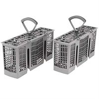 картинка Bosch 00418280 Уценка корзина двойная для столовых приборов, 6 секций, для посудомоечной машины от магазина Интерком-НН