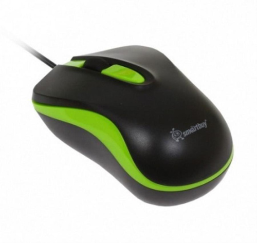 картинка SmartBuy SBM-317-KN Мышь проводная (черно-зеленая) от магазина Интерком-НН