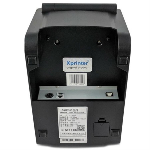 картинка Xprinter XP-370B USB термопринтер с автоотделителем этикеток, для термобумаги шириной 16-82 ммi. от магазина Интерком-НН фото 2