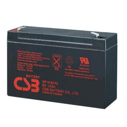 картинка CSB GP 6120 Аккумулятор 6В 12 А/ч  от магазина Интерком-НН