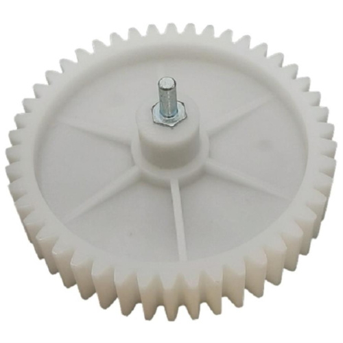картинка Шестерня большая с валом MDY-46 D=81мм, H=81/17мм, 46 прямых зубьев для мясорубки Vitek  от магазина Интерком-НН фото 2