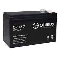 картинка Optimus 7-12 Аккумуляторная батарея (12В, 7А/ч) необслуживаемая  от магазина Интерком-НН