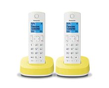 картинка Panasonic KX-TGC312RUY - Беспроводной телефон DECT (радиотелефон) , цвет: желтый  от магазина Интерком-НН