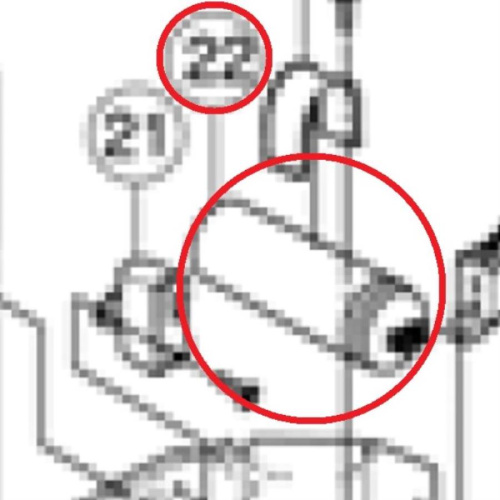 картинка Panasonic CWA312079 Конденсатор компрессора кондиционера от магазина Интерком-НН