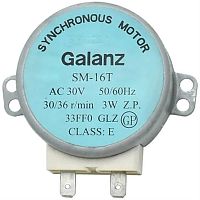 картинка Galanz SM-16T электродвигатель привода тарелки, шток H=21мм для СВЧ (микроволновой печи) от магазина Интерком-НН