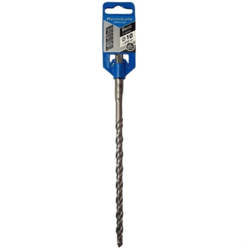 картинка Rennbohr 691021 сверло-бур по бетону серия Basic, 2 грани, 10х210мм, SDS plus для перфоратора  от магазина Интерком-НН