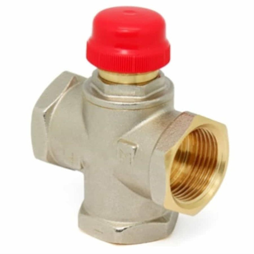 картинка VALTEC VT.MR01.N.0603 Трехходовый термостатический смесительный клапан от магазина Интерком-НН