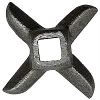 картинка Нож 010159I для мясорубки квадрат 8мм, диаметр 47мм, глубина 7мм от магазина Интерком-НН