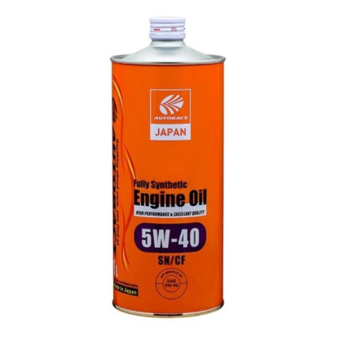 изображение Моторное масло синтетическое (1л) Autobacs Engine Oil FS 5W-40 SN/CF магазин Компании Интерком-НН картинка Autobacs Engine Oil FS 5W-40 SN/CF моторное масло синтетическое (1л) от магазина Интерком-НН