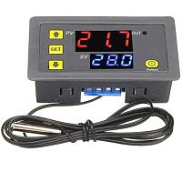 картинка Температурный контроллер W3230 12В с термодатчиком от магазина Интерком-НН