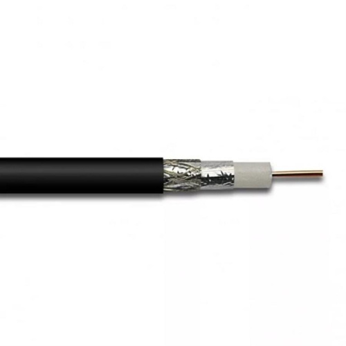 изображение Кабель коаксиальный RG-6U Netko, 75 Ом (CU, оплетка 32 нити AL), наружный, черный (100м) магазин Компании Интерком-НН фото 2 картинка Кабель коаксиальный RG-6U Netko, 75 Ом (CU, оплетка 32 нити AL), наружный, черный (100м) от магазина Интерком-НН фото 2