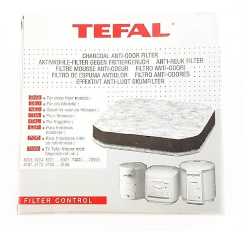 изображение Фильтр 792672 для фритюрницы Tefal 8203, 8204, 8321...8327, 73000...73990, 3181, 3172, 3190...3198 магазин Компании Интерком-НН картинка Tefal 792672 Фильтр для фритюрницы 8203, 8204, 8321...8327, 73000...73990, 3181, 3172, 3190...3198 от магазина Интерком-НН