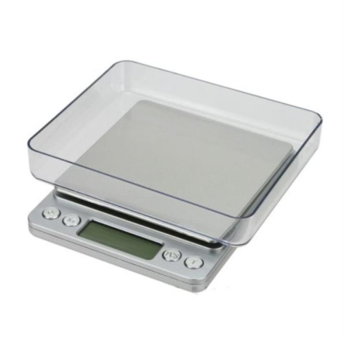 картинка Портативные электронные цифровые весы до 3000 г точность 0.1 г  от магазина Интерком-НН фото 2