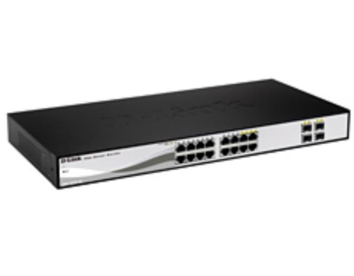 картинка D-Link DGS-1210-28/C1A  WebSmart коммутатор с 24 портами 10/100/1000Base-T + 4 комбо 1000Base-T/SFP от магазина Интерком-НН