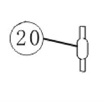 картинка Panasonic CWB141023 Ресивер внешнего блока кондиционера CU-YE9MKE от магазина Интерком-НН