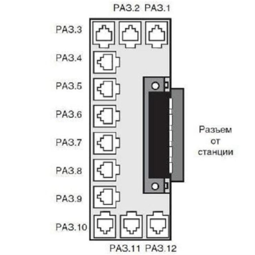картинка Samsung KP12X-BM14-C Б/У NX-MDFCD (KP12X-BM14, RUA) кросс для плат расширения от магазина Интерком-НН