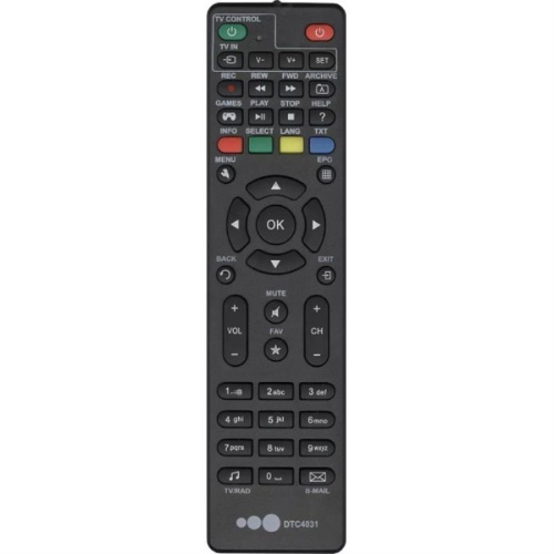 изображение Huayu DTC4031 (19580) пульт дистанционного управления (ПДУ) для HD-тюнера AKADO магазин Компании Интерком-НН картинка Huayu DTC4031 (19580) пульт дистанционного управления (ПДУ) для HD-тюнера AKADO от магазина Интерком-НН
