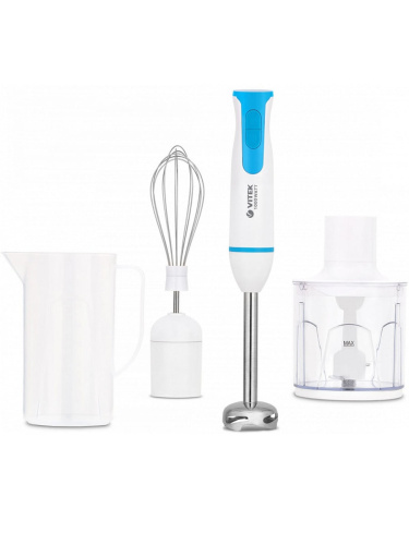 картинка Vitek VT-8530 погружной блендер 1000Вт, белый от магазина Интерком-НН
